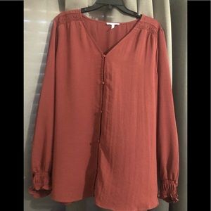 Maurice Blouse maroon